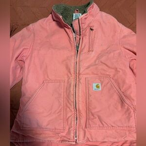 Vintage Pink Carhartt womens jacket